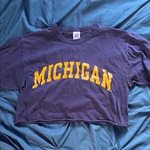 Michigan Cropped T-Shirt